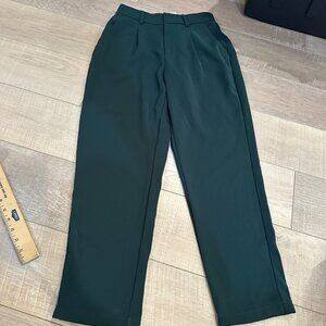 HALARA Dark Green Ankle Pants